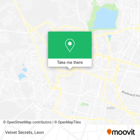 Velvet Secrets map