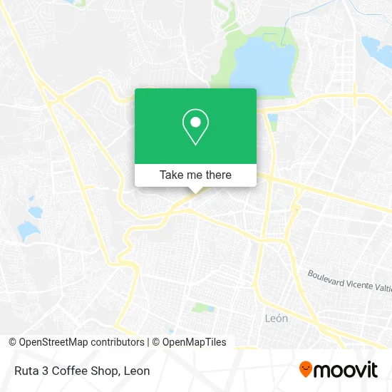 Ruta 3 Coffee Shop map