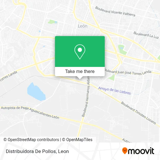 Distribuidora De Pollos map