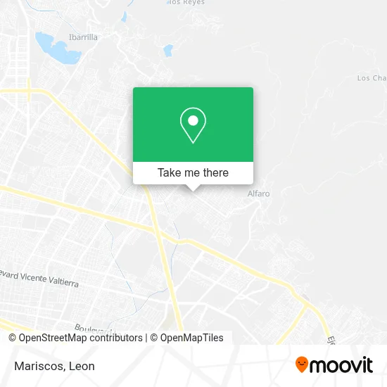 Mariscos map