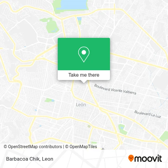 Barbacoa Chik map