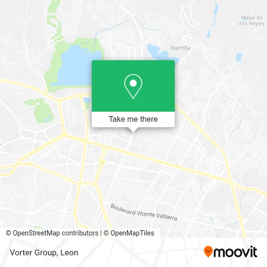 Vorter Group map