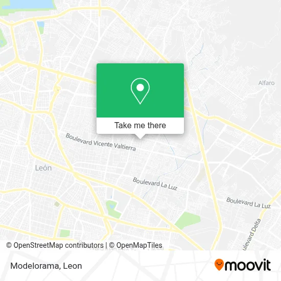 Modelorama map