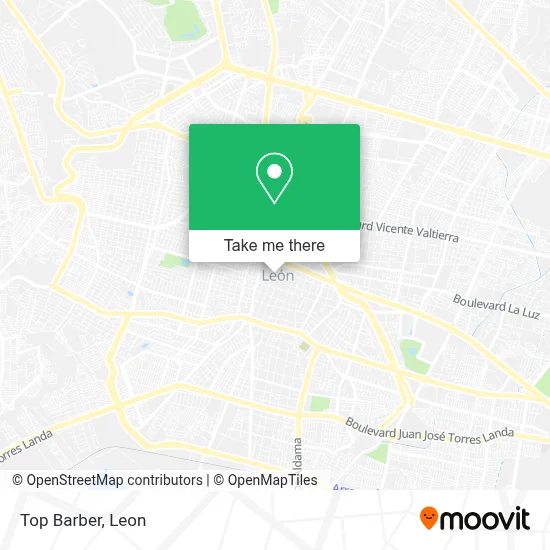 Top Barber map