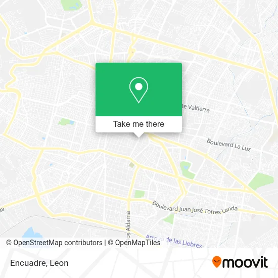 Encuadre map