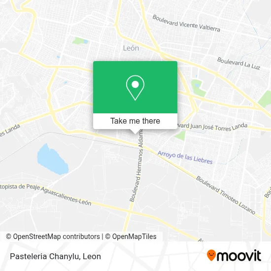 Pasteleria Chanylu map