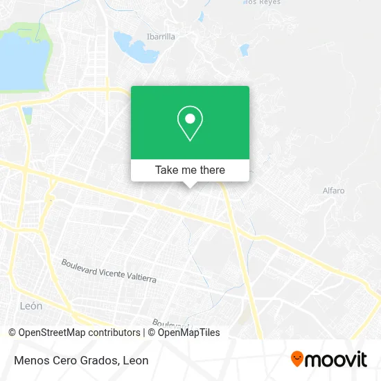 Menos Cero Grados map