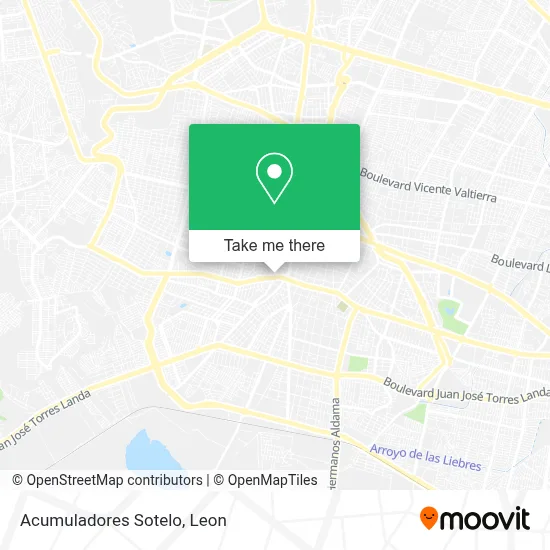 Acumuladores Sotelo map