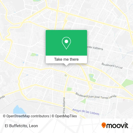 El Buffetcito map