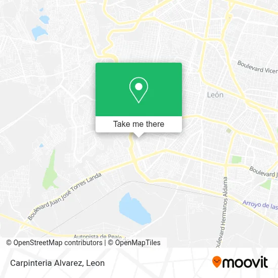 Carpinteria Alvarez map