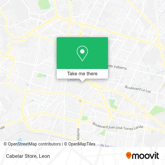 Cabelar Store map