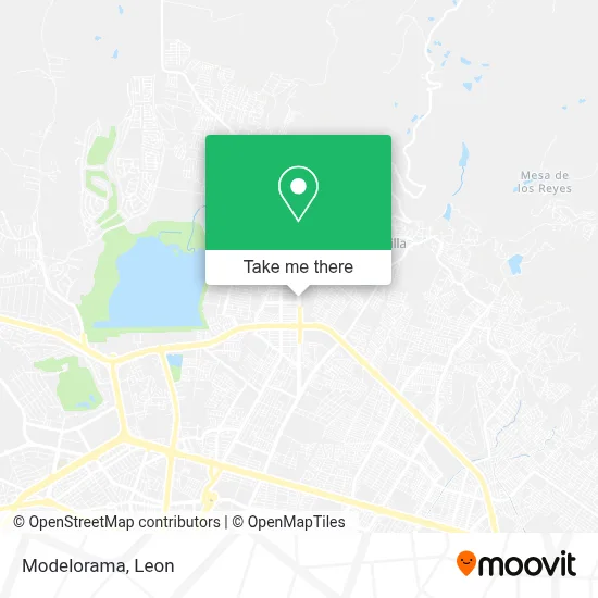 Modelorama map