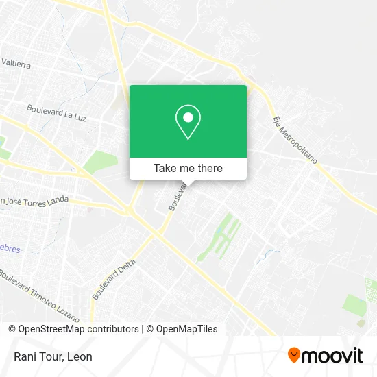 Rani Tour map