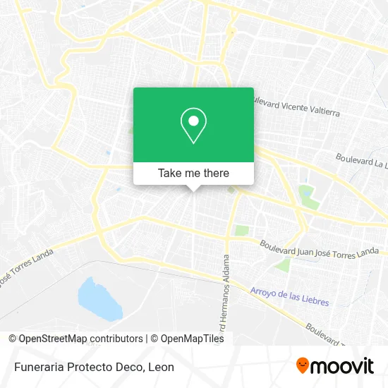 Funeraria Protecto Deco map