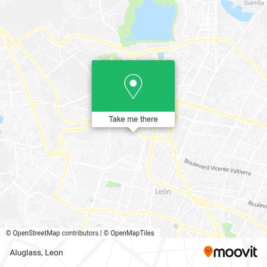 Aluglass map
