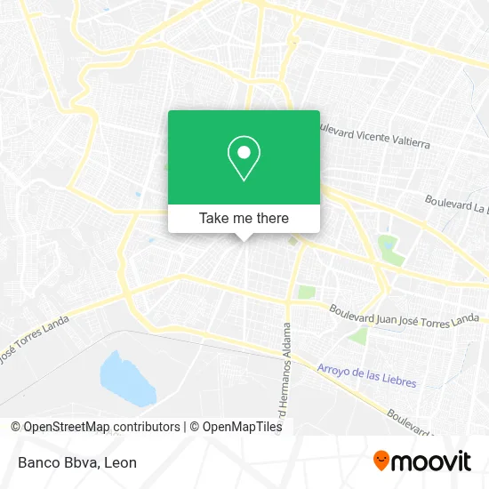 Banco Bbva map