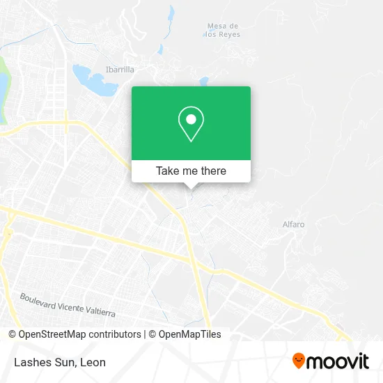 Lashes Sun map