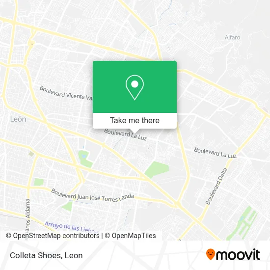 Colleta Shoes map