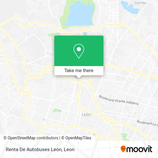 Renta De Autobuses León map