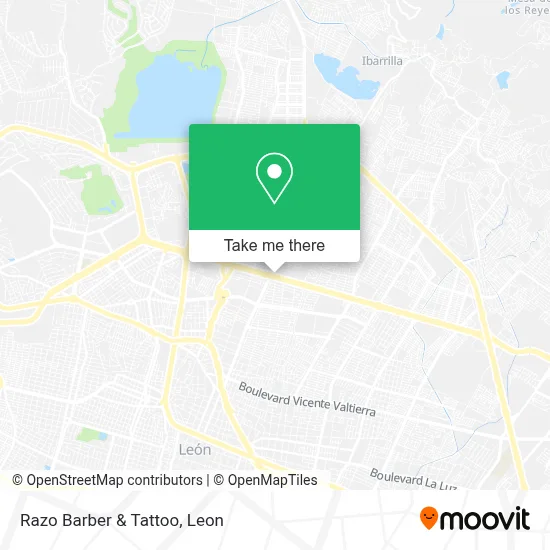 Razo Barber & Tattoo map