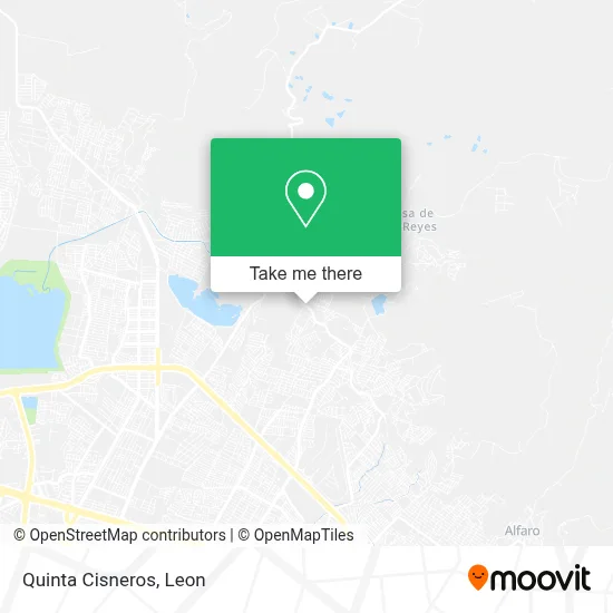 Quinta Cisneros map
