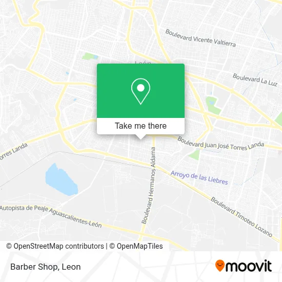 Barber Shop map