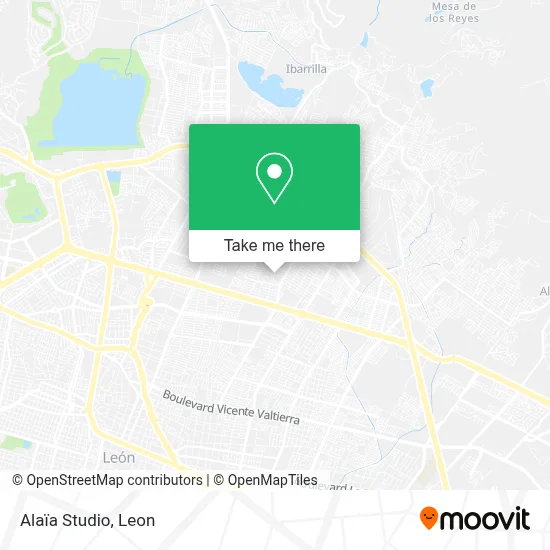 Alaïa Studio map