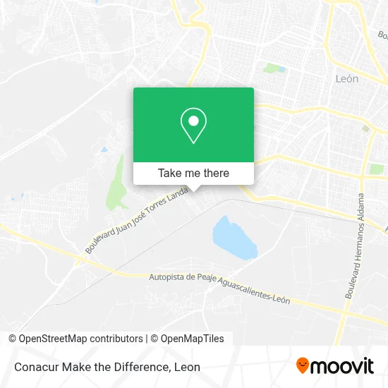 Conacur Make the Difference map