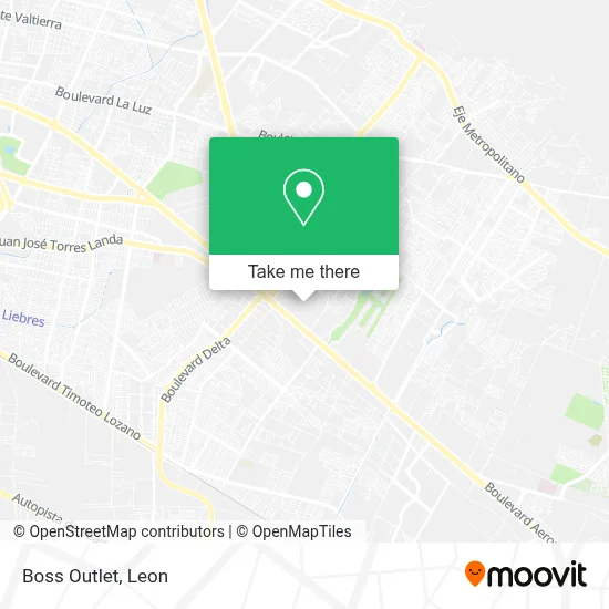 Boss Outlet map