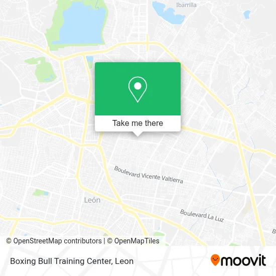 Boxing Bull Training Center map