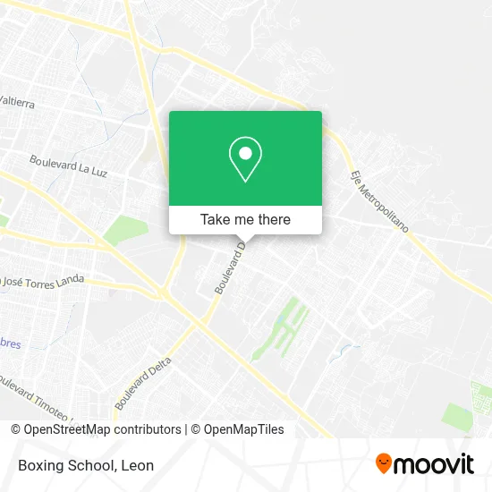 Boxing School map