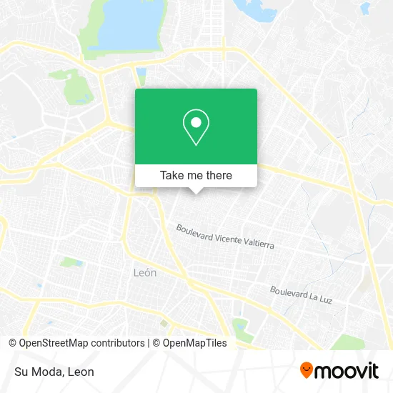 Su Moda map