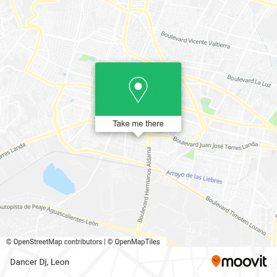 Dancer Dj map