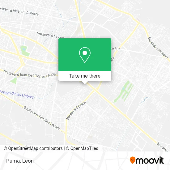 Puma map