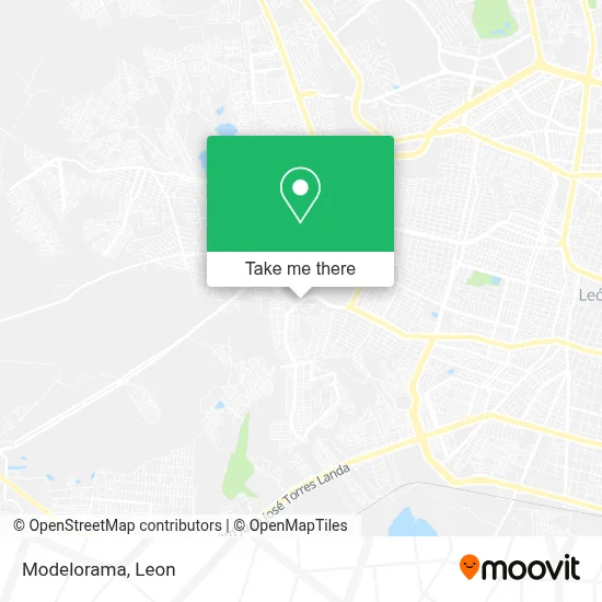 Modelorama map