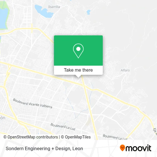 Sondern Engineering + Design map