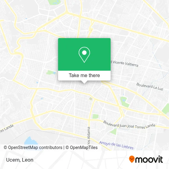 Ucem map