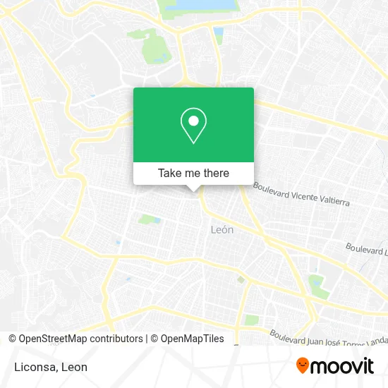 Liconsa map