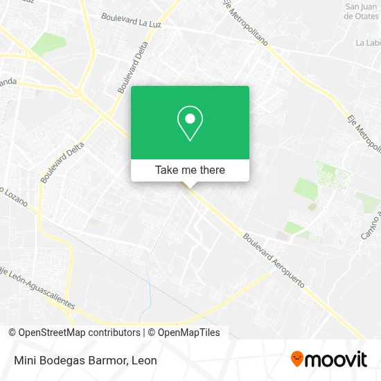 Mini Bodegas Barmor map