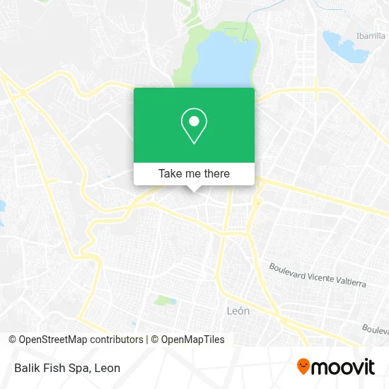 Balik Fish Spa map