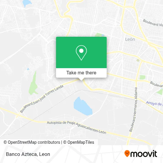 Banco Azteca map