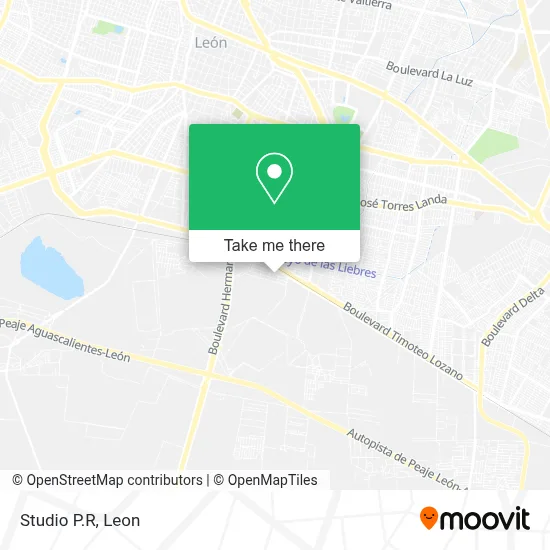Studio P.R map