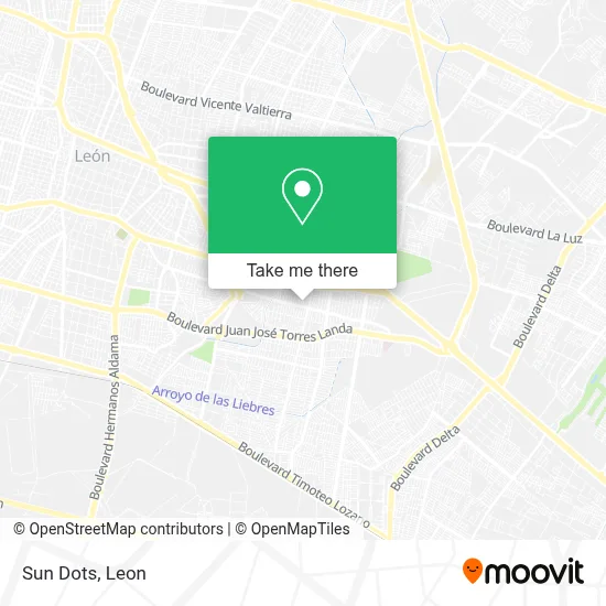 Sun Dots map