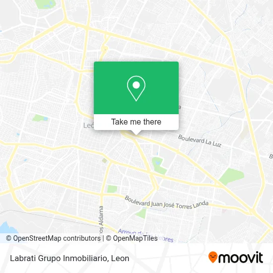 Labrati Grupo Inmobiliario map