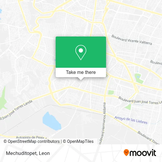 Mechuditopet map