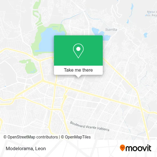 Modelorama map