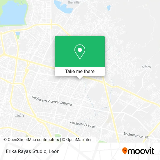Erika Rayas Studio map