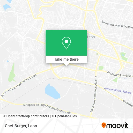 Chef Burger map