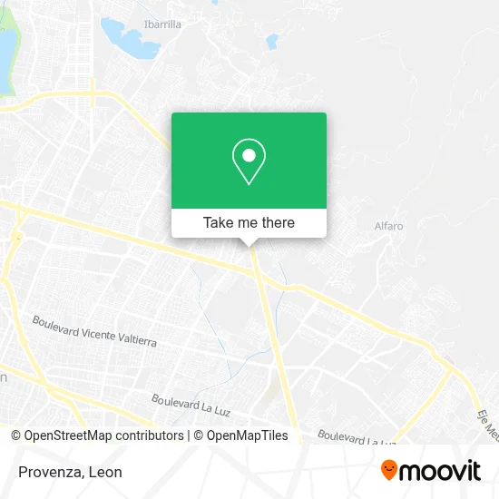 Provenza map