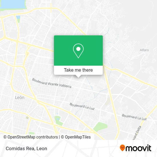 Comidas Rea map